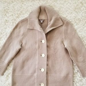 J. JIll Cardigan Knit Sweater Jacket NWT